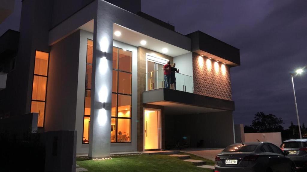 Casa Luxo Com Piscina A 500 Metros Da Praia Florianópolis Buitenkant foto